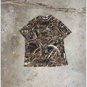 Russell Outdoors Mens Camo Short Sleeve T-Shirt Camouflage‎ Hunting Outdoor XL